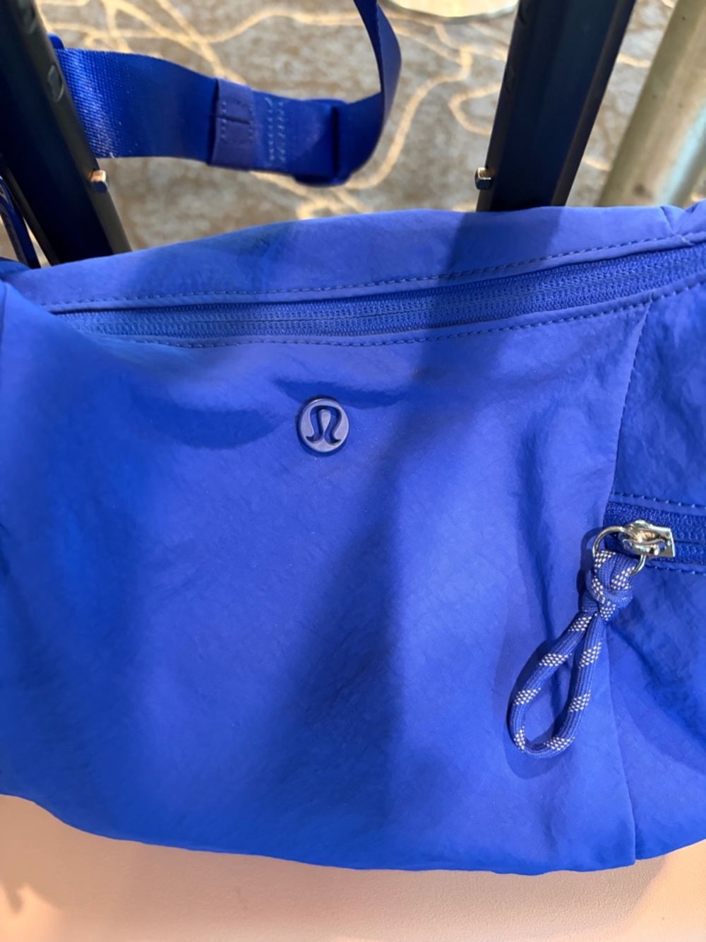 lululemon athletica Royal Blue small slouchy sling bag 3L